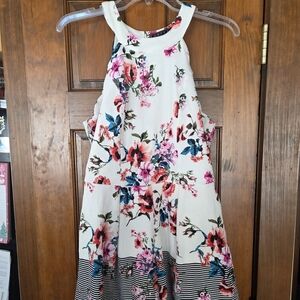 Trixxi Multicolor Floral Halter/ Shorts Romper